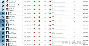 爆料中国球员名单最新版,中国球员名单大揭秘,实力派球员齐聚一堂 第3张 爆料中国球员名单最新版,中国球员名单大揭秘,实力派球员齐聚一堂 第3张